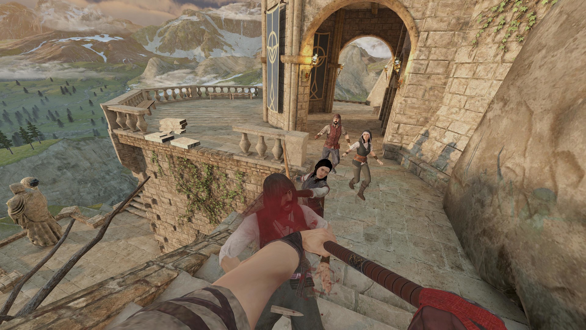 Oculus Quest 游戏《刀剑与魔法：游牧民族VR》Blade and Sorcery Nomad + Mods（高速下载）VR玩吧