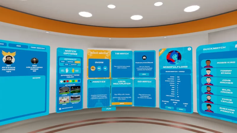 图片[3]VR玩吧-VR游戏破解下载网站-Quest 2 3 一体机游戏-Steam VR串流游戏-VR游戏资源汉化中文网站-Pico Neo3 4-Meta Quest 2 3-HTC VIVE-Oculus Rift-Valve Index-Pico VR-游戏下载中心Oculus Quest 游戏《板球比赛》The Final OversVR玩吧-VR游戏破解下载网站-Quest 2 3 一体机游戏-Steam VR串流游戏-VR游戏资源汉化中文网站-Pico Neo3 4-Meta Quest 2 3-HTC VIVE-Oculus Rift-Valve Index-Pico VR-游戏下载中心VR玩吧【VRwanba.com】汉化VR游戏官网