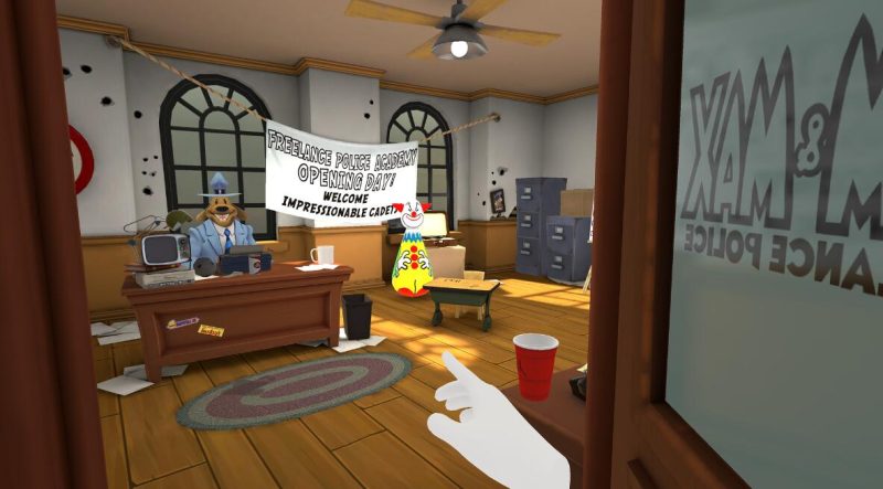 图片[2]VR玩吧-VR游戏破解下载网站-Quest 2 3 一体机游戏-Steam VR串流游戏-VR游戏资源汉化中文网站-Pico Neo3 4-Meta Quest 2 3-HTC VIVE-Oculus Rift-Valve Index-Pico VR-游戏下载中心Oculus Quest 游戏《奇妙创通关:虚拟警探》Sam and Max: This Time It’s Virtual!VR玩吧-VR游戏破解下载网站-Quest 2 3 一体机游戏-Steam VR串流游戏-VR游戏资源汉化中文网站-Pico Neo3 4-Meta Quest 2 3-HTC VIVE-Oculus Rift-Valve Index-Pico VR-游戏下载中心VR玩吧【VRwanba.com】汉化VR游戏官网