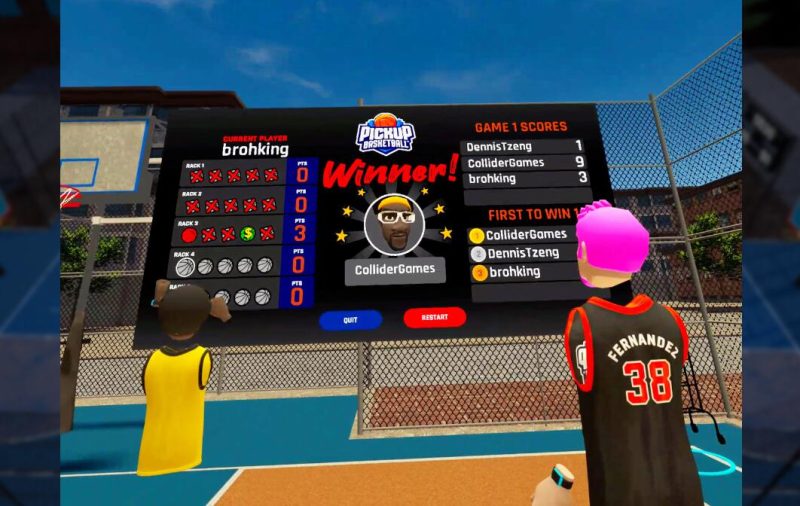 图片[2]VR玩吧-VR游戏破解下载网站-Quest 2 3 一体机游戏-Steam VR串流游戏-VR游戏资源汉化中文网站-Pico Neo3 4-Meta Quest 2 3-HTC VIVE-Oculus Rift-Valve Index-Pico VR-游戏下载中心Oculus Quest 游戏《街头篮球VR》Pickup Basketball VR（高速下载）VR玩吧-VR游戏破解下载网站-Quest 2 3 一体机游戏-Steam VR串流游戏-VR游戏资源汉化中文网站-Pico Neo3 4-Meta Quest 2 3-HTC VIVE-Oculus Rift-Valve Index-Pico VR-游戏下载中心VR玩吧【VRwanba.com】汉化VR游戏官网