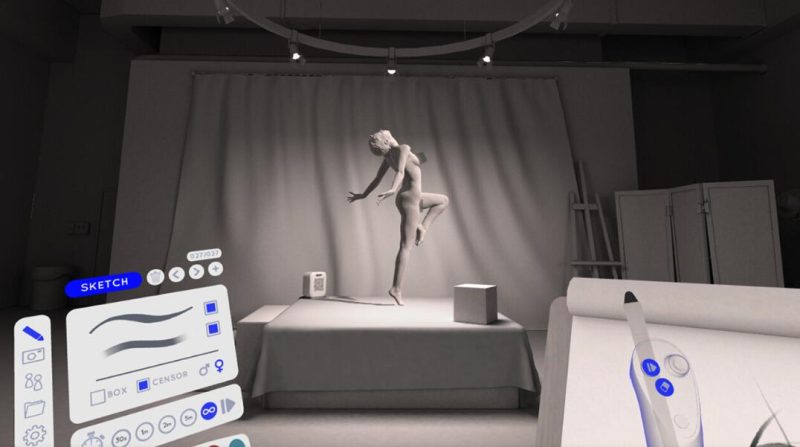 图片[2]VR玩吧-VR游戏破解下载网站-Quest 2 3 一体机游戏-Steam VR串流游戏-VR游戏资源汉化中文网站-Pico Neo3 4-Meta Quest 2 3-HTC VIVE-Oculus Rift-Valve Index-Pico VR-游戏下载中心Oculus Quest 游戏《人物绘画VR》Gesture VR（高速下载）VR玩吧-VR游戏破解下载网站-Quest 2 3 一体机游戏-Steam VR串流游戏-VR游戏资源汉化中文网站-Pico Neo3 4-Meta Quest 2 3-HTC VIVE-Oculus Rift-Valve Index-Pico VR-游戏下载中心VR玩吧【VRwanba.com】汉化VR游戏官网