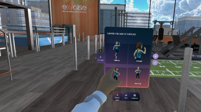 图片[2]VR玩吧官网|VR游戏下载网站|Quest 2 3一体机游戏|VR游戏资源中文汉化平台|Pico Neo3 4|Meta Quest 2 3|HTC VIVE|Oculus Rift|Valve Index|Pico VR|游戏下载中心Oculus Quest 游戏《VR锻炼健身》eXRcise – Move your body, move your mind（高速下载）VR玩吧官网|VR游戏下载网站|Quest 2 3一体机游戏|VR游戏资源中文汉化平台|Pico Neo3 4|Meta Quest 2 3|HTC VIVE|Oculus Rift|Valve Index|Pico VR|游戏下载中心VR玩吧【VRwanba.com】汉化VR游戏官网