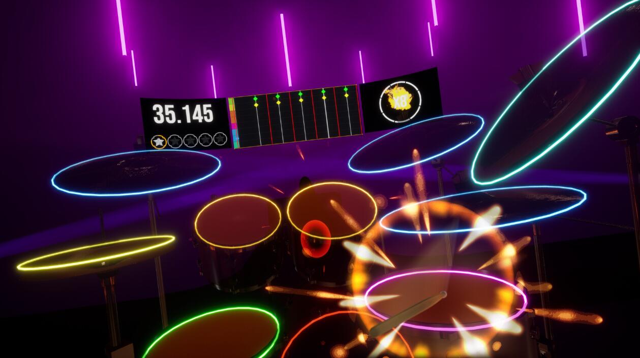 图片[2]VR玩吧-VR游戏破解下载网站-Quest 2 3 一体机游戏-Steam VR串流游戏-VR游戏资源汉化中文网站-Pico Neo3 4-Meta Quest 2 3-HTC VIVE-Oculus Rift-Valve Index-Pico VR-游戏下载中心Steam PC VR游戏《节奏鼓点VR》DrumBeats VRVR玩吧-VR游戏破解下载网站-Quest 2 3 一体机游戏-Steam VR串流游戏-VR游戏资源汉化中文网站-Pico Neo3 4-Meta Quest 2 3-HTC VIVE-Oculus Rift-Valve Index-Pico VR-游戏下载中心VR玩吧【VRwanba.com】汉化VR游戏官网