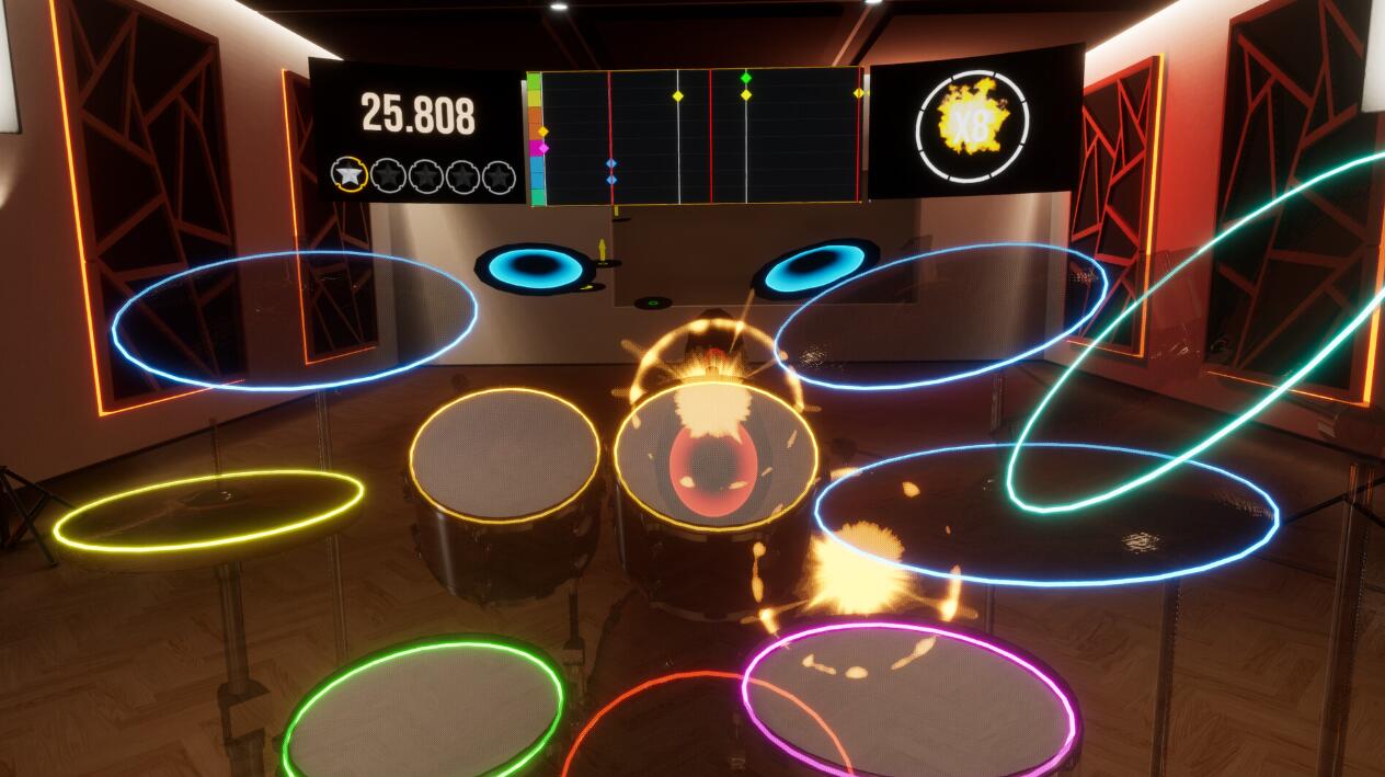 图片[5]VR玩吧-VR游戏破解下载网站-Quest 2 3 一体机游戏-Steam VR串流游戏-VR游戏资源汉化中文网站-Pico Neo3 4-Meta Quest 2 3-HTC VIVE-Oculus Rift-Valve Index-Pico VR-游戏下载中心Steam PC VR游戏《节奏鼓点VR》DrumBeats VRVR玩吧-VR游戏破解下载网站-Quest 2 3 一体机游戏-Steam VR串流游戏-VR游戏资源汉化中文网站-Pico Neo3 4-Meta Quest 2 3-HTC VIVE-Oculus Rift-Valve Index-Pico VR-游戏下载中心VR玩吧【VRwanba.com】汉化VR游戏官网