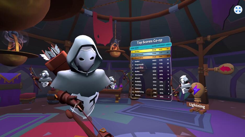 图片[5]VR玩吧-VR游戏破解下载网站-Quest 2 3 一体机游戏-Steam VR串流游戏-VR游戏资源汉化中文网站-Pico Neo3 4-Meta Quest 2 3-HTC VIVE-Oculus Rift-Valve Index-Pico VR-游戏下载中心Oculus Quest 游戏《战斗弓箭手》Battle BowsVR玩吧-VR游戏破解下载网站-Quest 2 3 一体机游戏-Steam VR串流游戏-VR游戏资源汉化中文网站-Pico Neo3 4-Meta Quest 2 3-HTC VIVE-Oculus Rift-Valve Index-Pico VR-游戏下载中心VR玩吧【VRwanba.com】汉化VR游戏官网