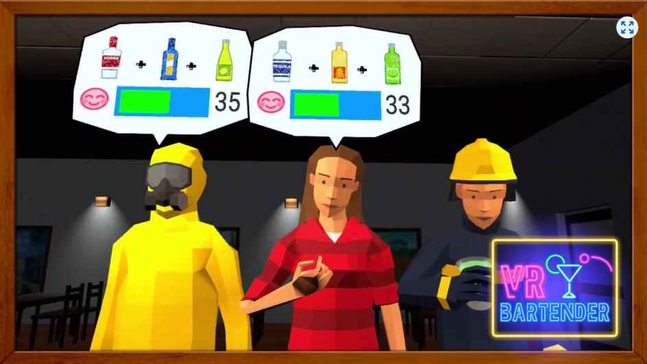 图片[3]VR玩吧-VR游戏破解下载网站-Quest 2 3 一体机游戏-Steam VR串流游戏-VR游戏资源汉化中文网站-Pico Neo3 4-Meta Quest 2 3-HTC VIVE-Oculus Rift-Valve Index-Pico VR-游戏下载中心Meta Quest 游戏《调酒师》VR BARTENDERVR玩吧-VR游戏破解下载网站-Quest 2 3 一体机游戏-Steam VR串流游戏-VR游戏资源汉化中文网站-Pico Neo3 4-Meta Quest 2 3-HTC VIVE-Oculus Rift-Valve Index-Pico VR-游戏下载中心VR玩吧【VRwanba.com】汉化VR游戏官网