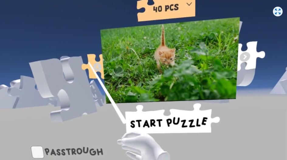 图片[2]VR玩吧-VR游戏破解下载网站-Quest 2 3 一体机游戏-Steam VR串流游戏-VR游戏资源汉化中文网站-Pico Neo3 4-Meta Quest 2 3-HTC VIVE-Oculus Rift-Valve Index-Pico VR-游戏下载中心Meta Quest 游戏《视频拼图》Video PuzzleVR玩吧-VR游戏破解下载网站-Quest 2 3 一体机游戏-Steam VR串流游戏-VR游戏资源汉化中文网站-Pico Neo3 4-Meta Quest 2 3-HTC VIVE-Oculus Rift-Valve Index-Pico VR-游戏下载中心VR玩吧【VRwanba.com】汉化VR游戏官网