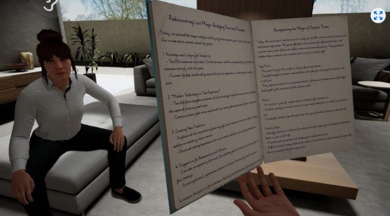 图片[4]VR玩吧-VR游戏破解下载网站-Quest 2 3 一体机游戏-Steam VR串流游戏-VR游戏资源汉化中文网站-Pico Neo3 4-Meta Quest 2 3-HTC VIVE-Oculus Rift-Valve Index-Pico VR-游戏下载中心Meta Quest 游戏《人工智能治疗师》AI Therapist: Your Emotional GuideVR玩吧-VR游戏破解下载网站-Quest 2 3 一体机游戏-Steam VR串流游戏-VR游戏资源汉化中文网站-Pico Neo3 4-Meta Quest 2 3-HTC VIVE-Oculus Rift-Valve Index-Pico VR-游戏下载中心VR玩吧【VRwanba.com】汉化VR游戏官网