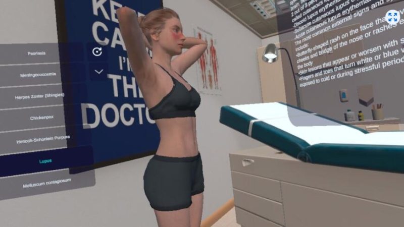 图片[5]VR玩吧-VR游戏破解下载网站-Quest 2 3 一体机游戏-Steam VR串流游戏-VR游戏资源汉化中文网站-Pico Neo3 4-Meta Quest 2 3-HTC VIVE-Oculus Rift-Valve Index-Pico VR-游戏下载中心Meta Quest 游戏《皮疹医疗培训》Rashes medical trainingVR玩吧-VR游戏破解下载网站-Quest 2 3 一体机游戏-Steam VR串流游戏-VR游戏资源汉化中文网站-Pico Neo3 4-Meta Quest 2 3-HTC VIVE-Oculus Rift-Valve Index-Pico VR-游戏下载中心VR玩吧【VRwanba.com】汉化VR游戏官网