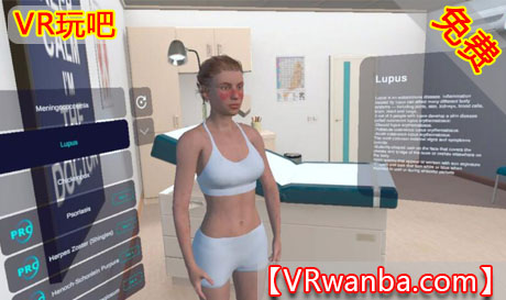 Meta Quest 游戏《皮疹医疗培训》Rashes medical trainingVR玩吧-VR游戏破解下载网站-Quest 2 3 一体机游戏-Steam VR串流游戏-VR游戏资源汉化中文网站-Pico Neo3 4-Meta Quest 2 3-HTC VIVE-Oculus Rift-Valve Index-Pico VR-游戏下载中心VR玩吧【VRwanba.com】汉化VR游戏官网