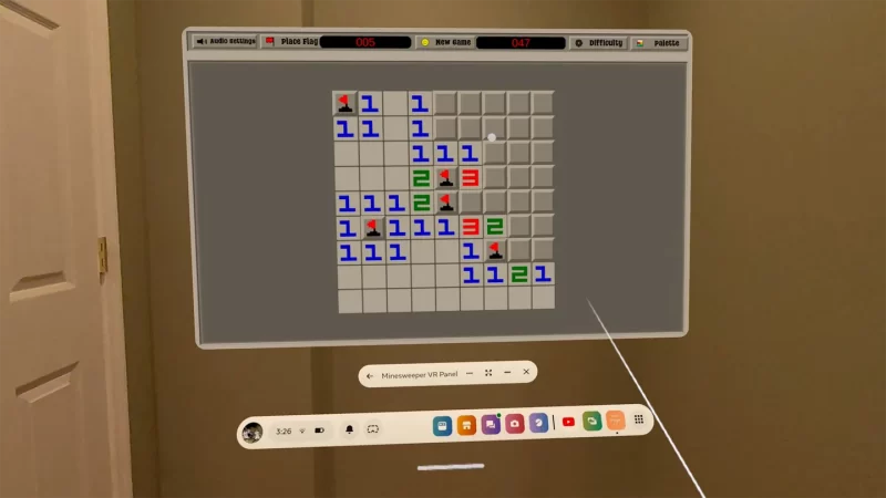 图片[5]VR玩吧-VR游戏破解下载网站-Quest 2 3 一体机游戏-Steam VR串流游戏-VR游戏资源汉化中文网站-Pico Neo3 4-Meta Quest 2 3-HTC VIVE-Oculus Rift-Valve Index-Pico VR-游戏下载中心Meta Quest 游戏《扫雷–VR面板》Minesweeper – VR PanelVR玩吧-VR游戏破解下载网站-Quest 2 3 一体机游戏-Steam VR串流游戏-VR游戏资源汉化中文网站-Pico Neo3 4-Meta Quest 2 3-HTC VIVE-Oculus Rift-Valve Index-Pico VR-游戏下载中心VR玩吧【VRwanba.com】汉化VR游戏官网