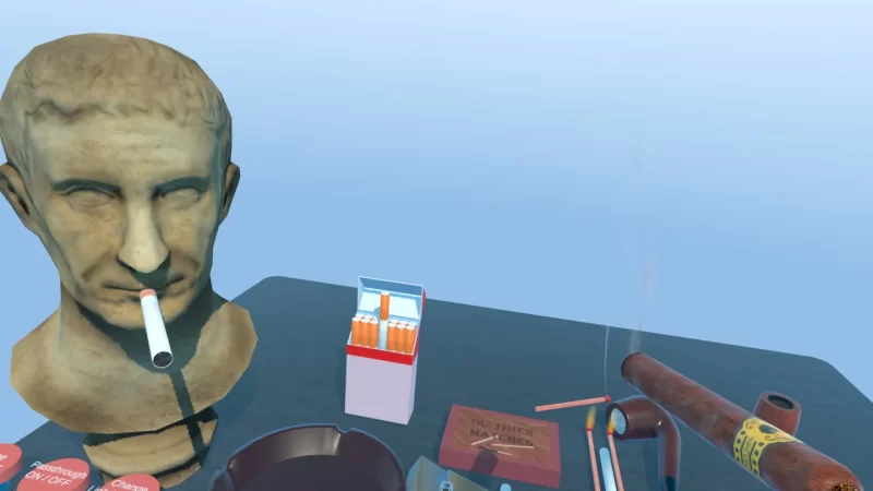 图片[5]VR玩吧-VR游戏下载网站-Quest 2 3S 一体机游戏-Steam VR串流游戏-VR游戏资源汉化中文网站-Pico Neo3 4-Meta Quest 2 3-HTC VIVE-Oculus Rift-Valve Index-Pico VR-游戏下载中心Meta Quest 游戏《吸烟模拟器》Better Than SmokingVR玩吧-VR游戏下载网站-Quest 2 3S 一体机游戏-Steam VR串流游戏-VR游戏资源汉化中文网站-Pico Neo3 4-Meta Quest 2 3-HTC VIVE-Oculus Rift-Valve Index-Pico VR-游戏下载中心VR玩吧【VRwanba.com】汉化VR游戏官网