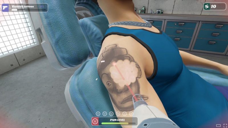 图片[6]VR玩吧-VR游戏下载网站-Quest 2 3S 一体机游戏-Steam VR串流游戏-VR游戏资源汉化中文网站-Pico Neo3 4-Meta Quest 2 3-HTC VIVE-Oculus Rift-Valve Index-Pico VR-游戏下载中心Steam PC VR游戏《纹身清除模拟器》Tattoo Removal SimulatorVR玩吧-VR游戏下载网站-Quest 2 3S 一体机游戏-Steam VR串流游戏-VR游戏资源汉化中文网站-Pico Neo3 4-Meta Quest 2 3-HTC VIVE-Oculus Rift-Valve Index-Pico VR-游戏下载中心VR玩吧【VRwanba.com】汉化VR游戏官网