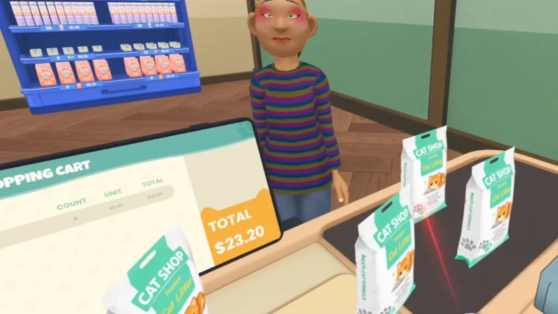 图片[4]VR玩吧-VR游戏下载网站-Quest 2 3S 一体机游戏-Steam VR串流游戏-VR游戏资源汉化中文网站-Pico Neo3 4-Meta Quest 2 3-HTC VIVE-Oculus Rift-Valve Index-Pico VR-游戏下载中心Meta Quest 游戏《喵星人超市》Meow MartVR玩吧-VR游戏下载网站-Quest 2 3S 一体机游戏-Steam VR串流游戏-VR游戏资源汉化中文网站-Pico Neo3 4-Meta Quest 2 3-HTC VIVE-Oculus Rift-Valve Index-Pico VR-游戏下载中心VR玩吧【VRwanba.com】汉化VR游戏官网
