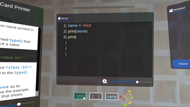 图片[5]VR玩吧-VR游戏下载网站-Quest 2 3S 一体机游戏-Steam VR串流游戏-VR游戏资源汉化中文网站-Pico Neo3 4-Meta Quest 2 3-HTC VIVE-Oculus Rift-Valve Index-Pico VR-游戏下载中心Meta Quest 游戏《编程谜题》Coding PuzzleVR玩吧-VR游戏下载网站-Quest 2 3S 一体机游戏-Steam VR串流游戏-VR游戏资源汉化中文网站-Pico Neo3 4-Meta Quest 2 3-HTC VIVE-Oculus Rift-Valve Index-Pico VR-游戏下载中心VR玩吧【VRwanba.com】汉化VR游戏官网