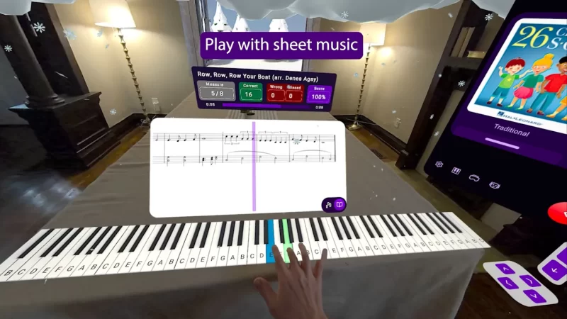 图片[3]VR玩吧-VR游戏下载网站-Quest 2 3S 一体机游戏-Steam VR串流游戏-VR游戏资源汉化中文网站-Pico Neo3 4-Meta Quest 2 3-HTC VIVE-Oculus Rift-Valve Index-Pico VR-游戏下载中心Oculus Quest 游戏《AR钢琴-中文配音汉化版》PianoVision AR+170首曲谱整合包VR玩吧-VR游戏下载网站-Quest 2 3S 一体机游戏-Steam VR串流游戏-VR游戏资源汉化中文网站-Pico Neo3 4-Meta Quest 2 3-HTC VIVE-Oculus Rift-Valve Index-Pico VR-游戏下载中心VR玩吧【VRwanba.com】汉化VR游戏官网