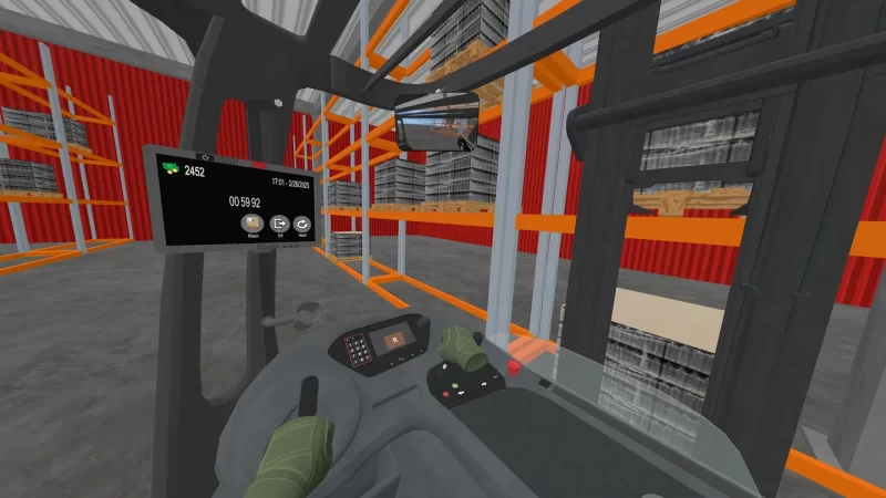 图片[3]VR玩吧-VR游戏下载网站-Quest 2 3S 一体机游戏-Steam VR串流游戏-VR游戏资源汉化中文网站-Pico Neo3 4-Meta Quest 2 3-HTC VIVE-Oculus Rift-Valve Index-Pico VR-游戏下载中心Meta Quest 游戏《叉车驾驶模拟器VR》Forklift Driving Simulator VRVR玩吧-VR游戏下载网站-Quest 2 3S 一体机游戏-Steam VR串流游戏-VR游戏资源汉化中文网站-Pico Neo3 4-Meta Quest 2 3-HTC VIVE-Oculus Rift-Valve Index-Pico VR-游戏下载中心VR玩吧【VRwanba.com】汉化VR游戏官网