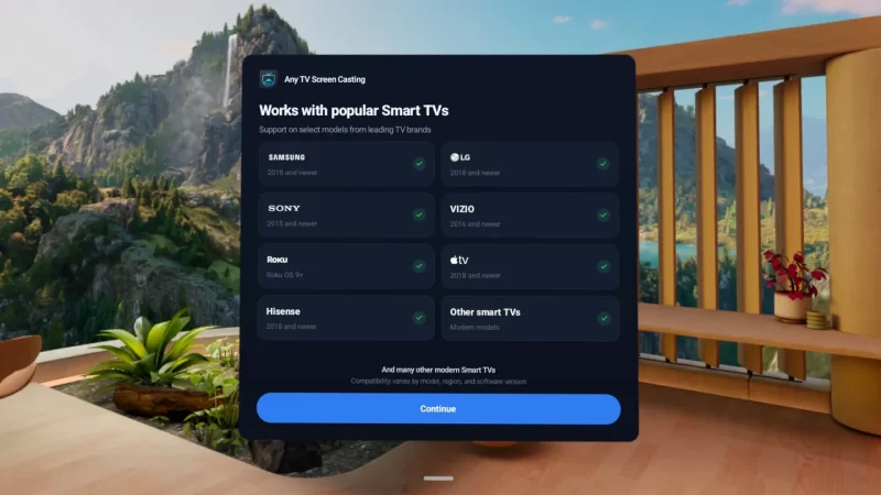 图片[5]VR玩吧-VR游戏下载网站-Quest 2 3S 一体机游戏-Steam VR串流游戏-VR游戏资源汉化中文网站-Pico Neo3 4-Meta Quest 2 3-HTC VIVE-Oculus Rift-Valve Index-Pico VR-游戏下载中心Meta Quest 应用《任意电视投屏》Any TV Screen CastingVR玩吧-VR游戏下载网站-Quest 2 3S 一体机游戏-Steam VR串流游戏-VR游戏资源汉化中文网站-Pico Neo3 4-Meta Quest 2 3-HTC VIVE-Oculus Rift-Valve Index-Pico VR-游戏下载中心VR玩吧【VRwanba.com】汉化VR游戏官网